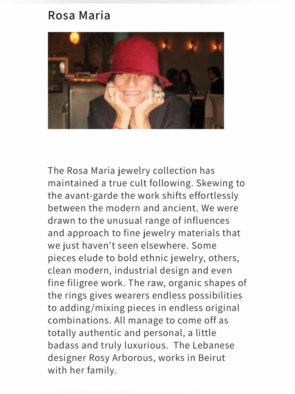 Rosa Maria Bronze and Grey Diamond Ring - Picture 7 of 7